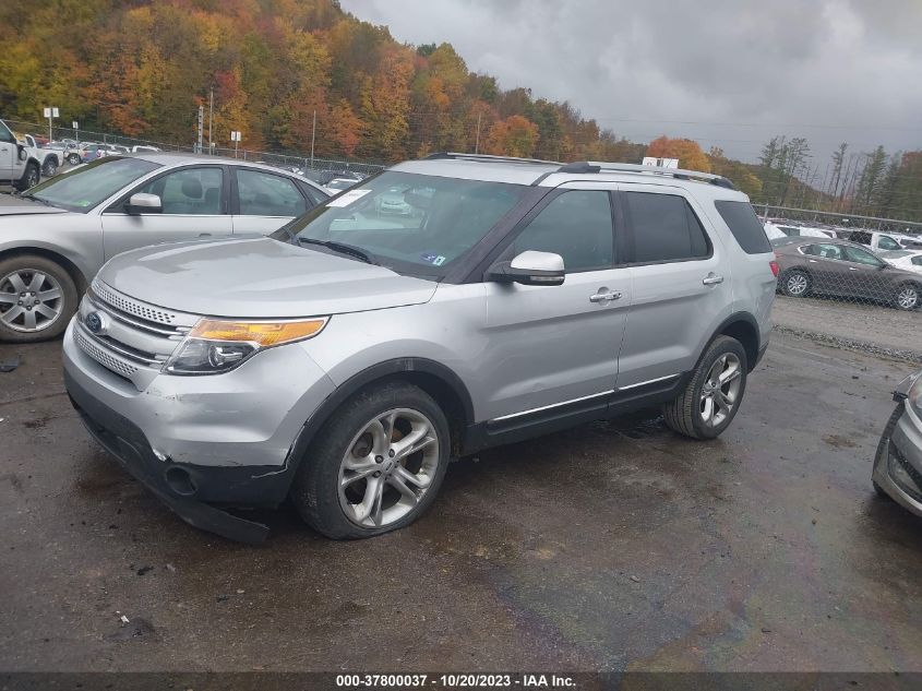 2013 FORD EXPLORER LIMITED - 1FM5K8F85DGA40630