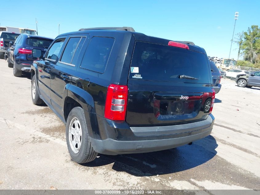 2014 JEEP PATRIOT SPORT - 1C4NJPBB0ED547277