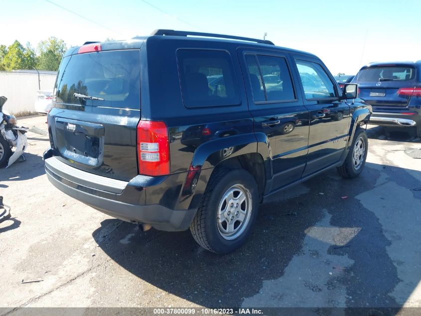 2014 JEEP PATRIOT SPORT - 1C4NJPBB0ED547277