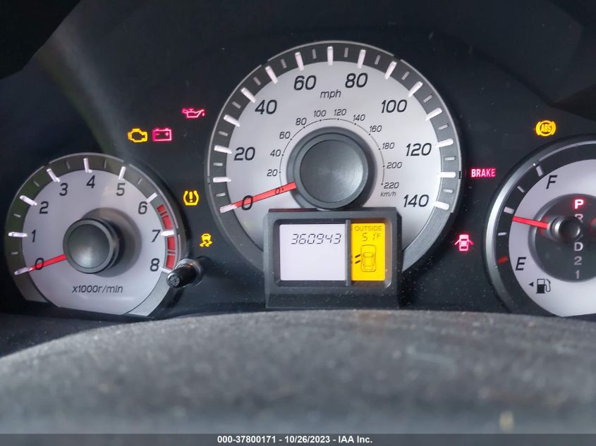 2013 HONDA PILOT EXL - 5FNYF4H54DB014709