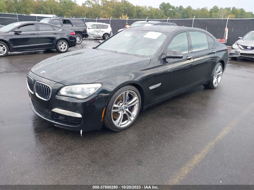 2013 BMW 7 SERIES 750LI - WBAYE8C55DD133231