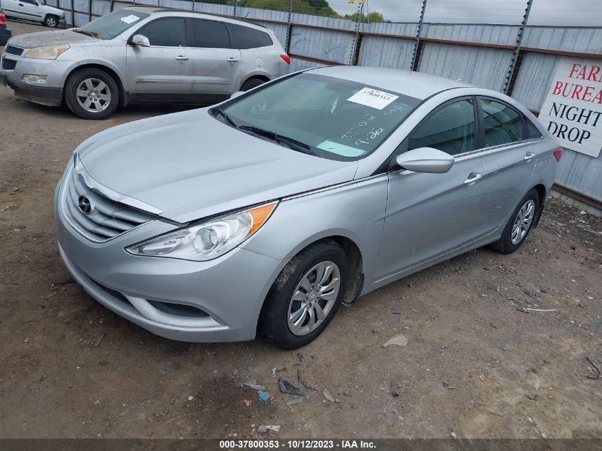 2013 HYUNDAI SONATA GLS PZEV - 5NPEB4AC5DH575459