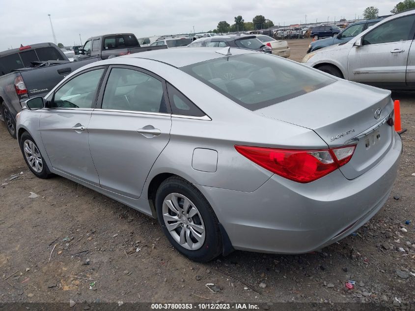 2013 HYUNDAI SONATA GLS PZEV - 5NPEB4AC5DH575459