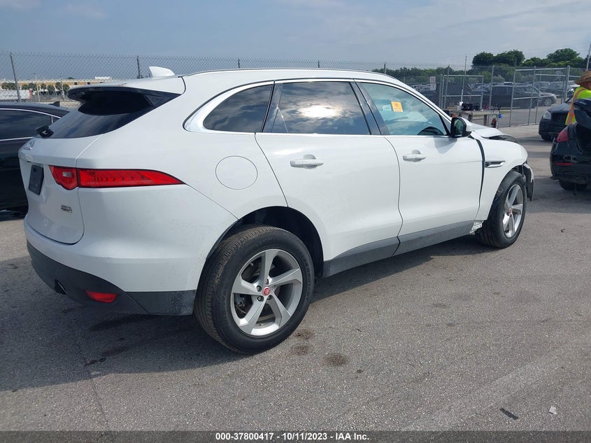 VIN SADCJ2FX9KA399664 2019 JAGUAR F-PACE 25T PREMIUM