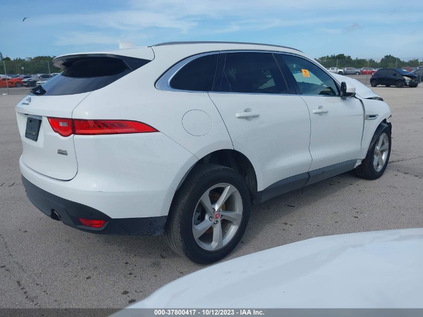 VIN SADCJ2FX9KA399664 Jaguar F-Pace PREMIUM 2019 4