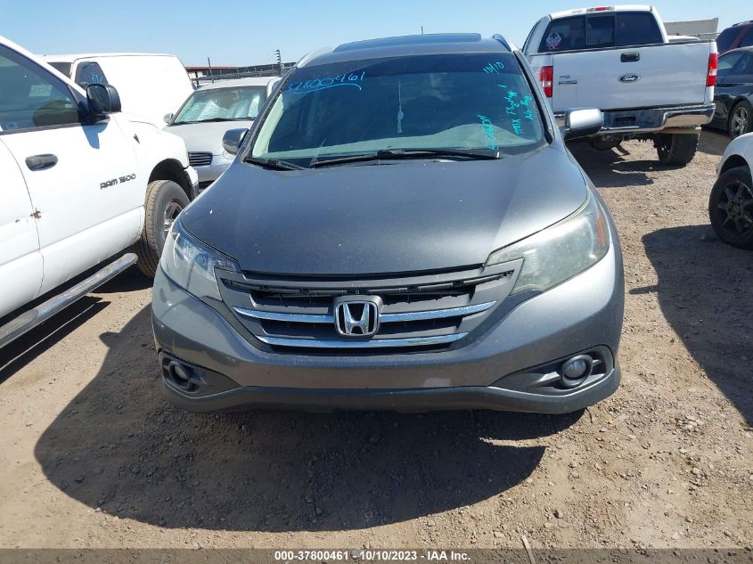 2013 HONDA CR-V EX-L - 5J6RM3H77DL022011