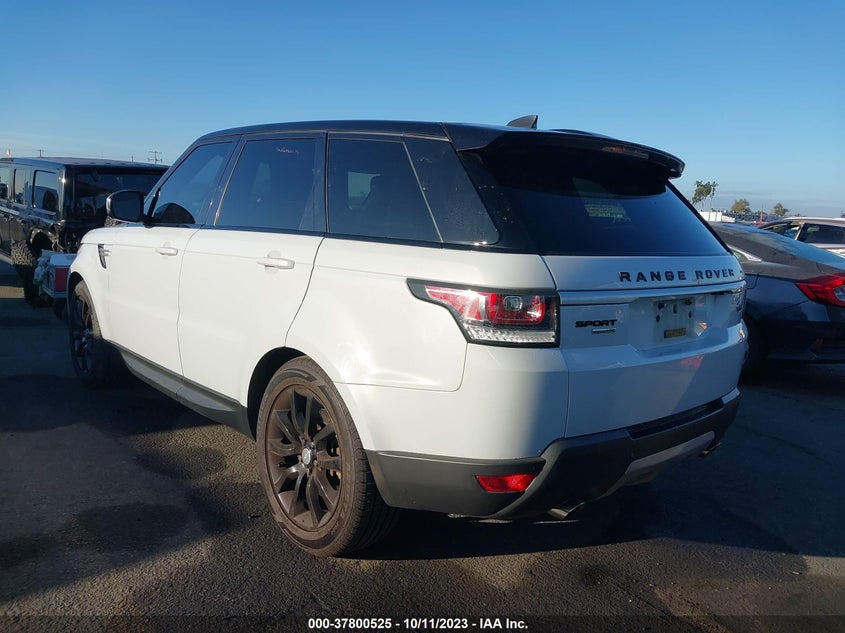 VIN SALWR2FV7HA685952 2017 LAND ROVER RANGE ROVER SPORT HSE