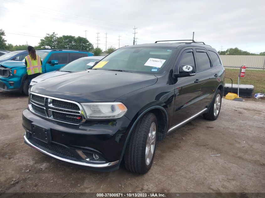 2014 DODGE DURANGO LIMITED - 1C4RDHDG2EC277949