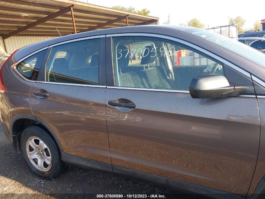 2013 HONDA CR-V LX - 5J6RM4H39DL076607