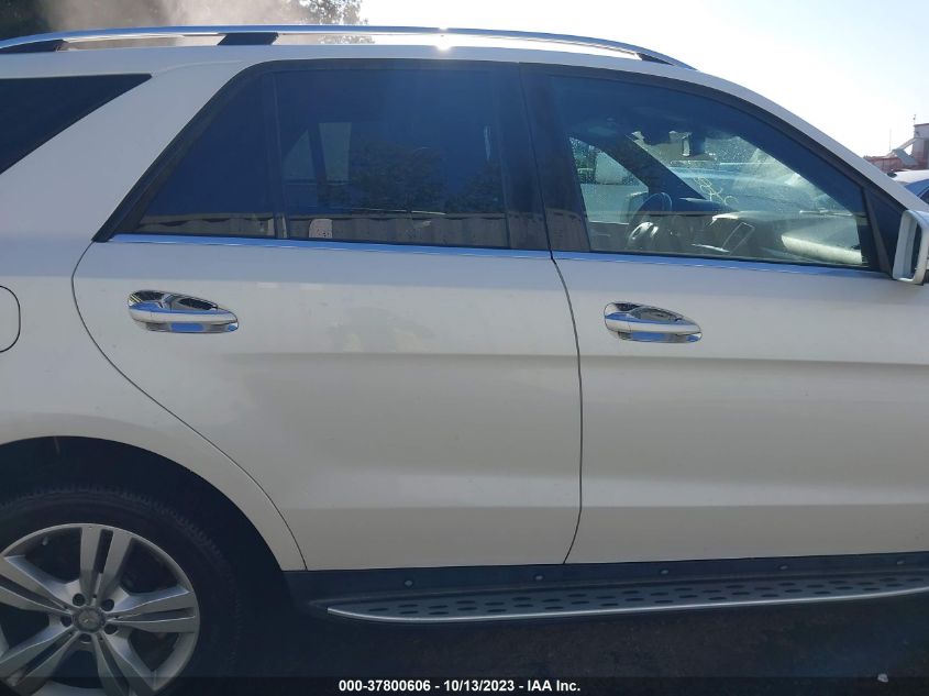 2014 MERCEDES-BENZ M-CLASS ML 350 BLUETEC 4JGDA2EB9EA329846