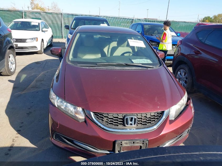 2015 HONDA CIVIC LX - 19XFB2F56FE108061