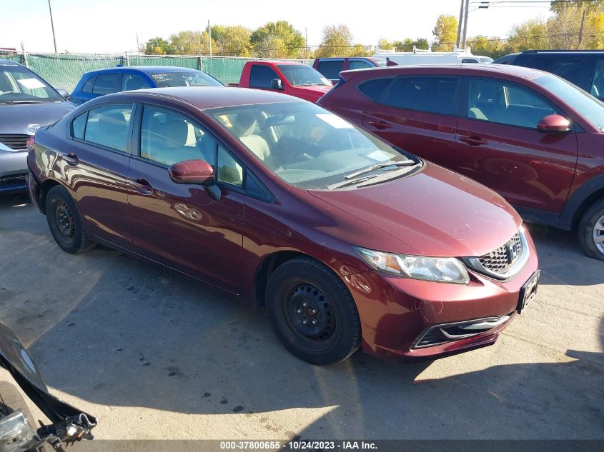 2015 HONDA CIVIC LX - 19XFB2F56FE108061