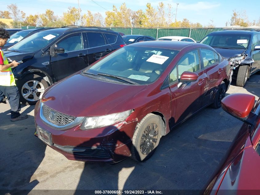 2015 HONDA CIVIC LX - 19XFB2F56FE108061