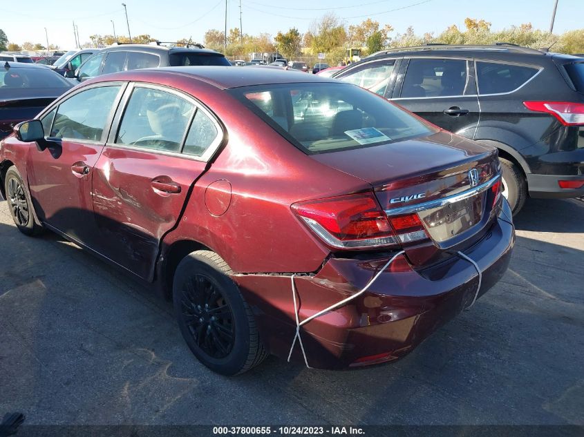 2015 HONDA CIVIC LX - 19XFB2F56FE108061