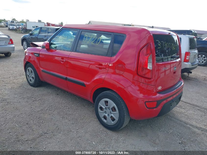 2013 KIA SOUL BASE - KNDJT2A57D7604515