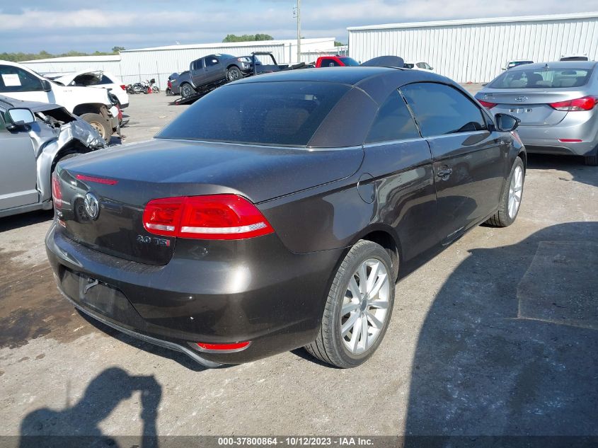 2015 VOLKSWAGEN EOS KOMFORT/SPORT - WVWBW8AH2FV004038