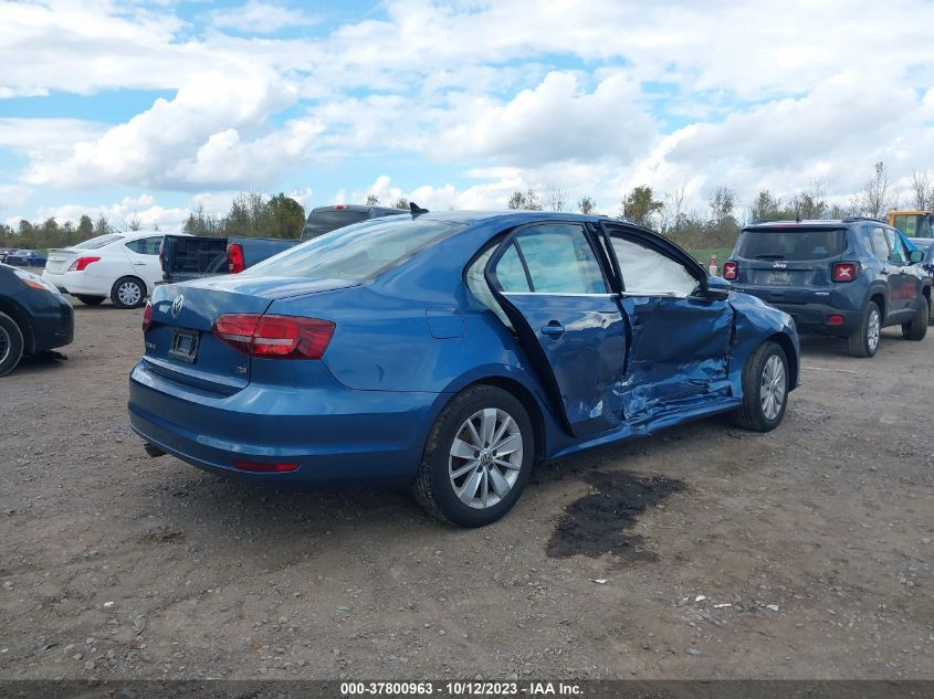 2016 VOLKSWAGEN JETTA SEDAN 1.4T SE W/CONNECTIVITY - 3VWD67AJ5GM327921