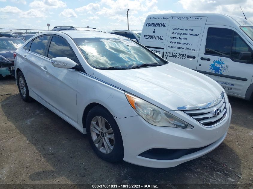 2014 HYUNDAI SONATA GLS - 5NPEB4AC9EH848663