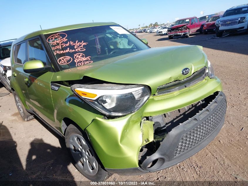 2015 KIA SOUL BASE - KNDJN2A29F7810938