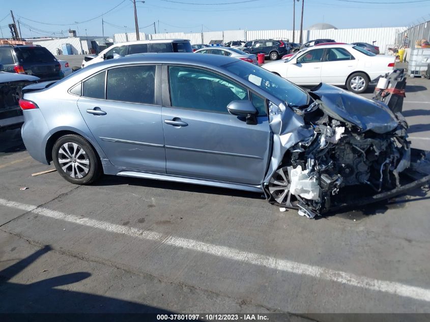 2022 TOYOTA COROLLA HYBRID LE - JTDEAMDE8NJ041400