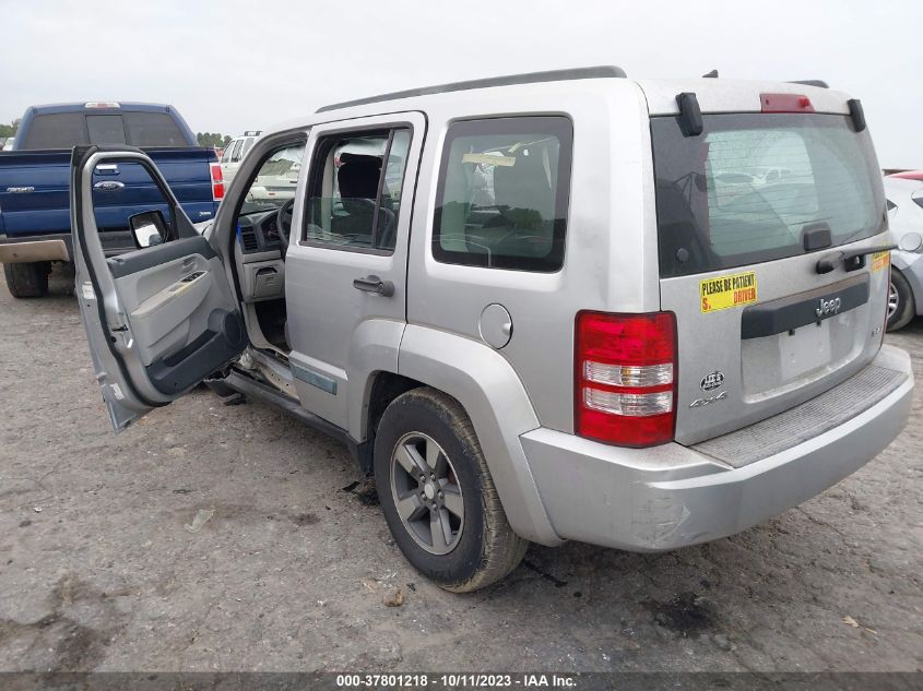 1J8GN28K08W199747 2008 JEEP LIBERTY SPORTphoto 3