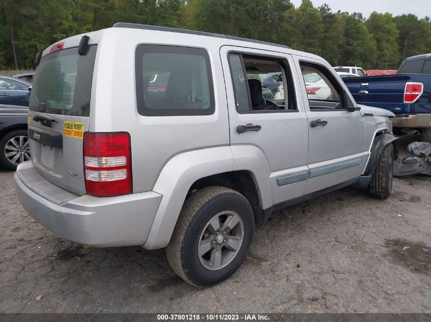 1J8GN28K08W199747 2008 JEEP LIBERTY SPORTphoto 4