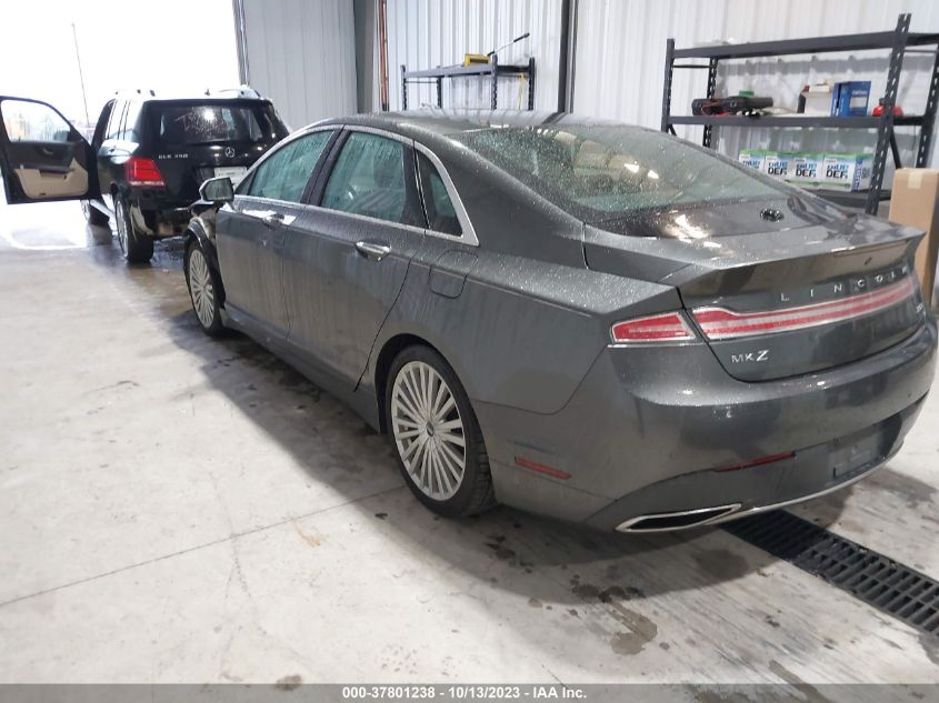 2017 LINCOLN MKZ HYBRID RESERVE 3LN6L5MU4HR631322