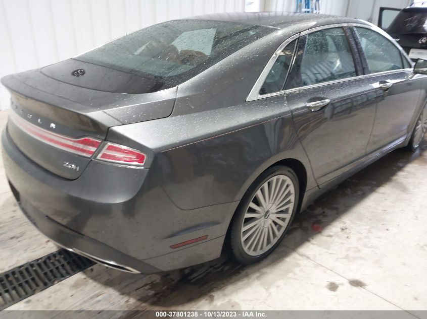 2017 LINCOLN MKZ HYBRID RESERVE 3LN6L5MU4HR631322