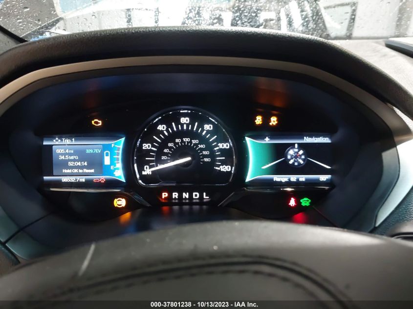 2017 LINCOLN MKZ HYBRID RESERVE 3LN6L5MU4HR631322