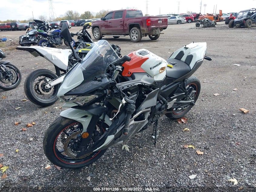 VIN ML5EXER18PDA90864 2023 KAWASAKI EX650 R