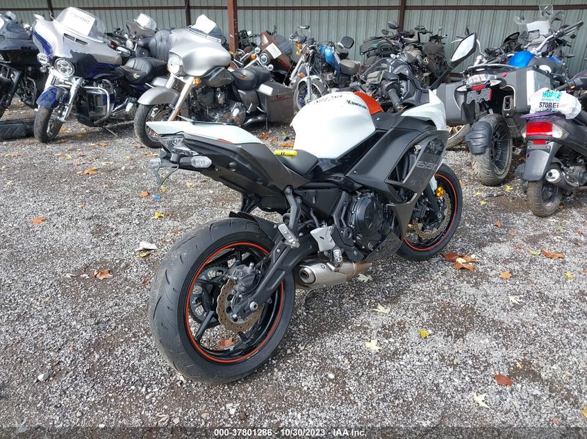 VIN ML5EXER18PDA90864 2023 KAWASAKI EX650 R