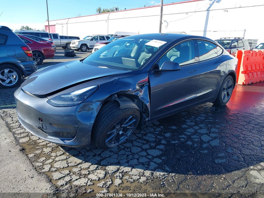 2022 TESLA MODEL 3 DUAL MOTOR FR AC IND(VIN: 5YJ3E1EB2NF135939