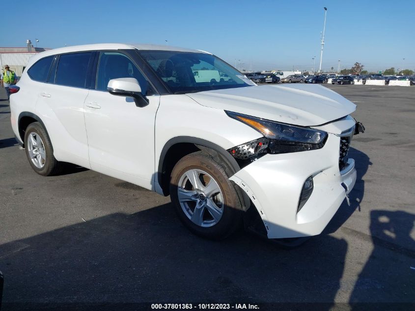 2022 TOYOTA HIGHLANDER LE - 5TDZZRAH0NS121217