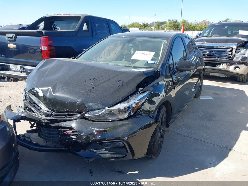VIN 3G1BE6SM4JS651535 2018 CHEVROLET CRUZE LT
