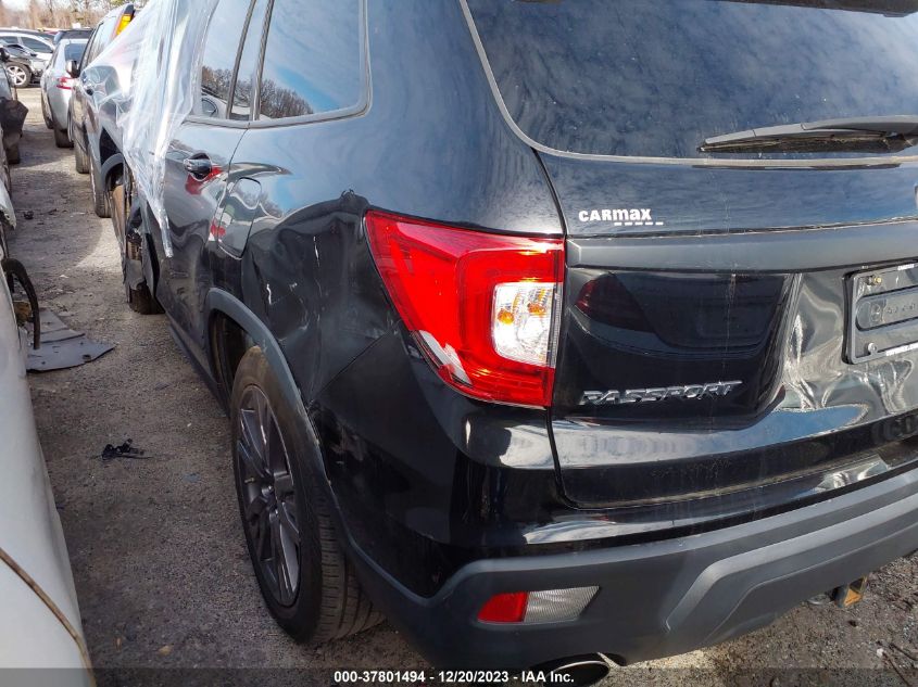 2020 HONDA PASSPORT 2WD EX-L 5FNYF7H54LB003354