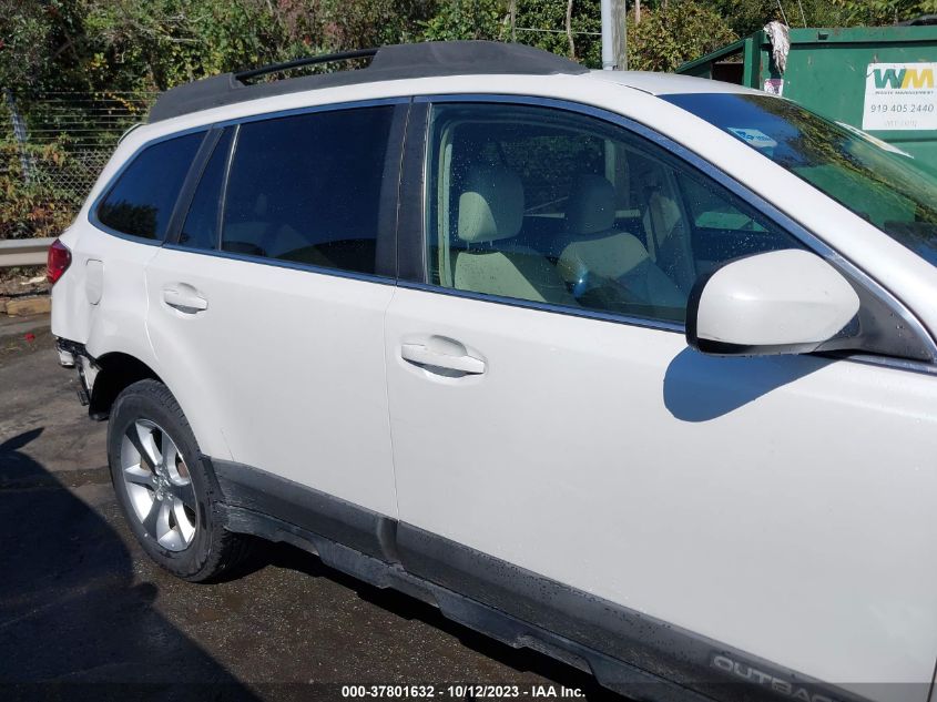2013 SUBARU OUTBACK 2.5I LIMITED - 4S4BRCKC3D3292962