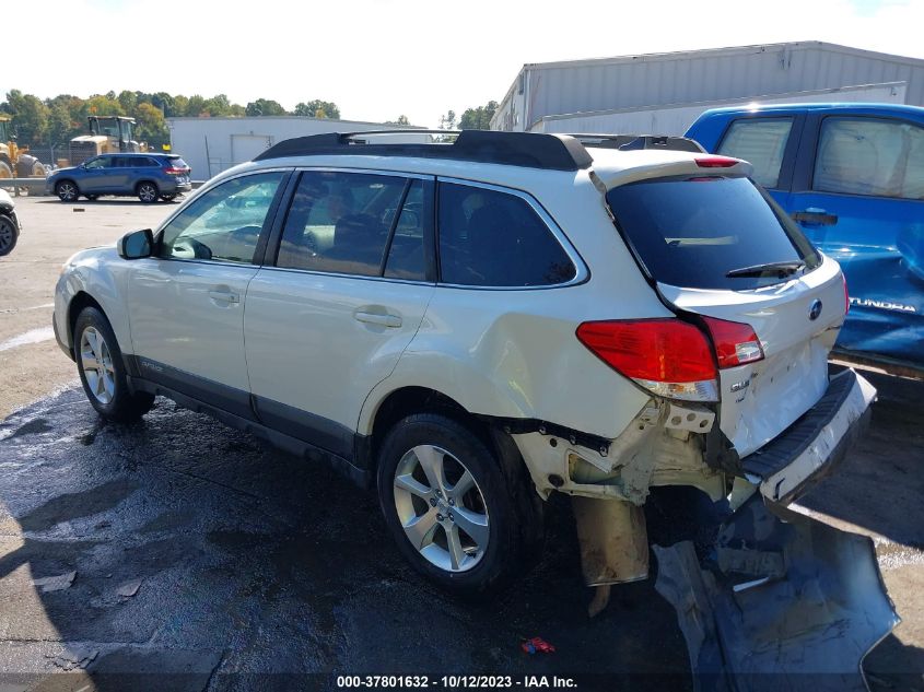 2013 SUBARU OUTBACK 2.5I LIMITED - 4S4BRCKC3D3292962