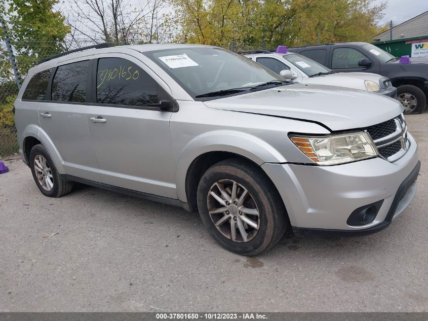 2013 DODGE JOURNEY SXT - 3C4PDCBG2DT653632