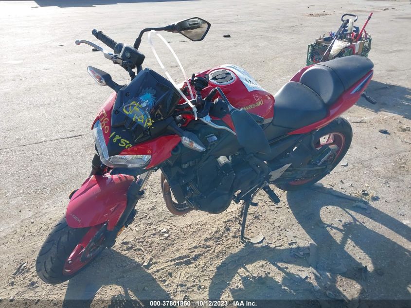 VIN ML5EREK16NDA67861 2022 KAWASAKI ER650 K