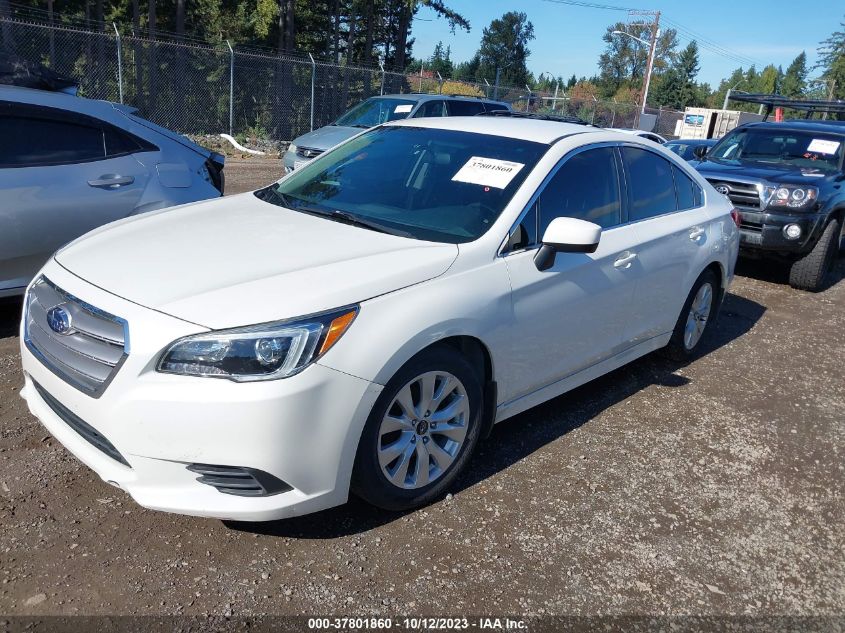 2016 SUBARU LEGACY 2.5I PREMIUM - 4S3BNBC63G3005949