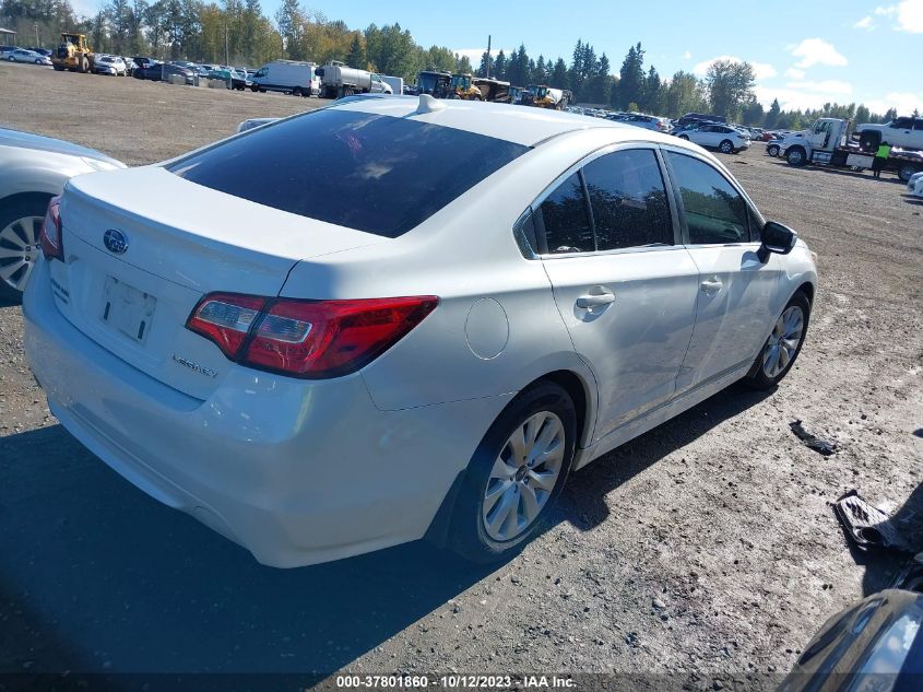 2016 SUBARU LEGACY 2.5I PREMIUM - 4S3BNBC63G3005949