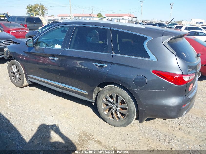 2014 INFINITI QX60 - 5N1AL0MM2EC537706