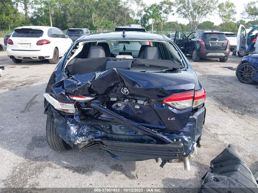 2022 TOYOTA COROLLA LE - 5YFEPMAE9NP356222