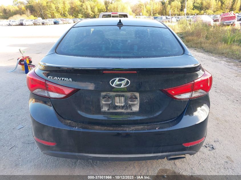 2015 HYUNDAI ELANTRA SPORT - KMHDH4AH5FU282347