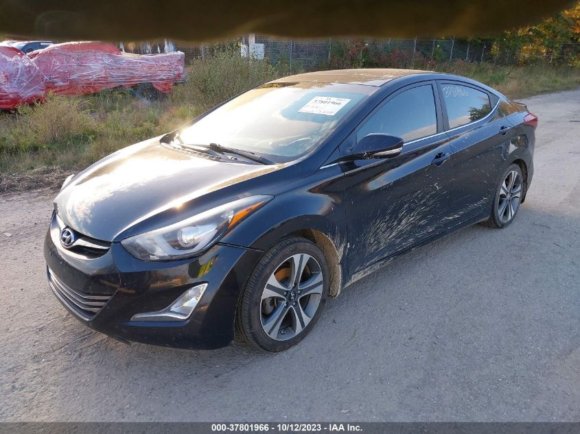 2015 HYUNDAI ELANTRA SPORT - KMHDH4AH5FU282347