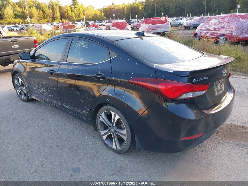 2015 HYUNDAI ELANTRA SPORT - KMHDH4AH5FU282347