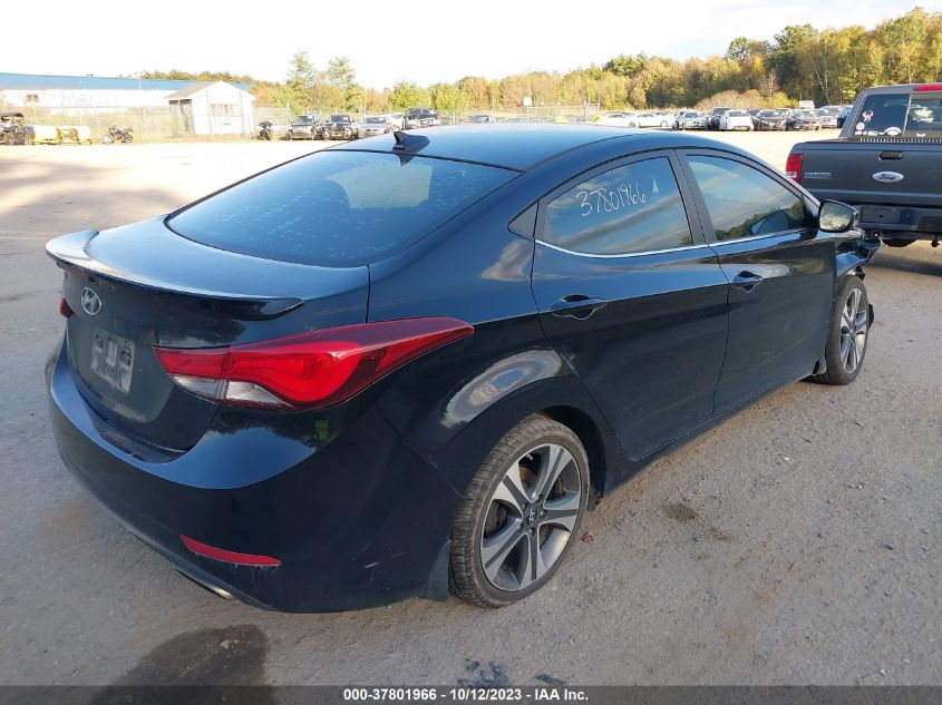 2015 HYUNDAI ELANTRA SPORT - KMHDH4AH5FU282347