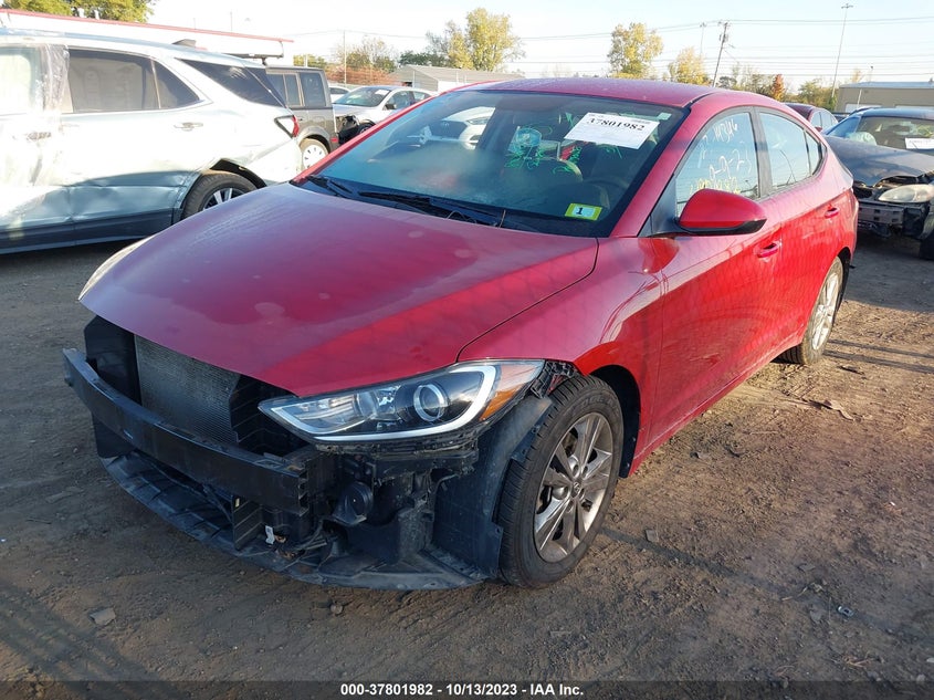VIN KMHD84LF4HU069520 2017 HYUNDAI ELANTRA SE/VALUE/LIMITED