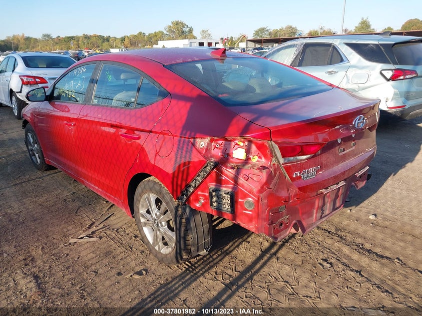 VIN KMHD84LF4HU069520 2017 HYUNDAI ELANTRA SE/VALUE/LIMITED