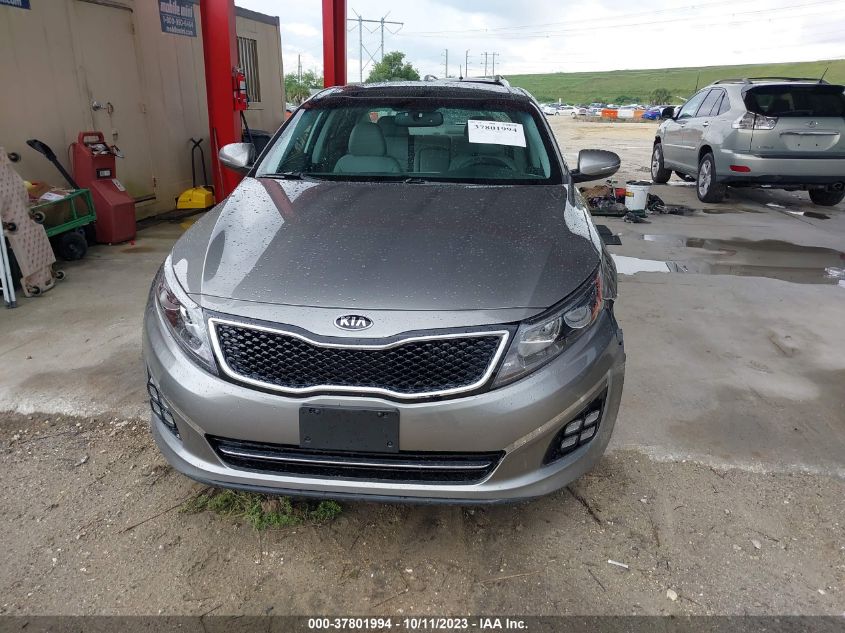 2015 KIA OPTIMA SXL TURBO - 5XXGR4A65FG368356